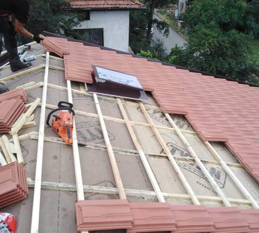 Montaj țiglă ceramică acoperiș